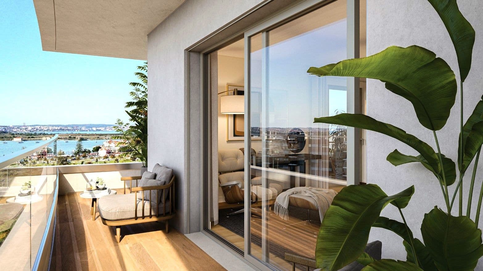 Modern Penthouse with 3 bedrooms and terrace, Seixal Baia, Seixal 6