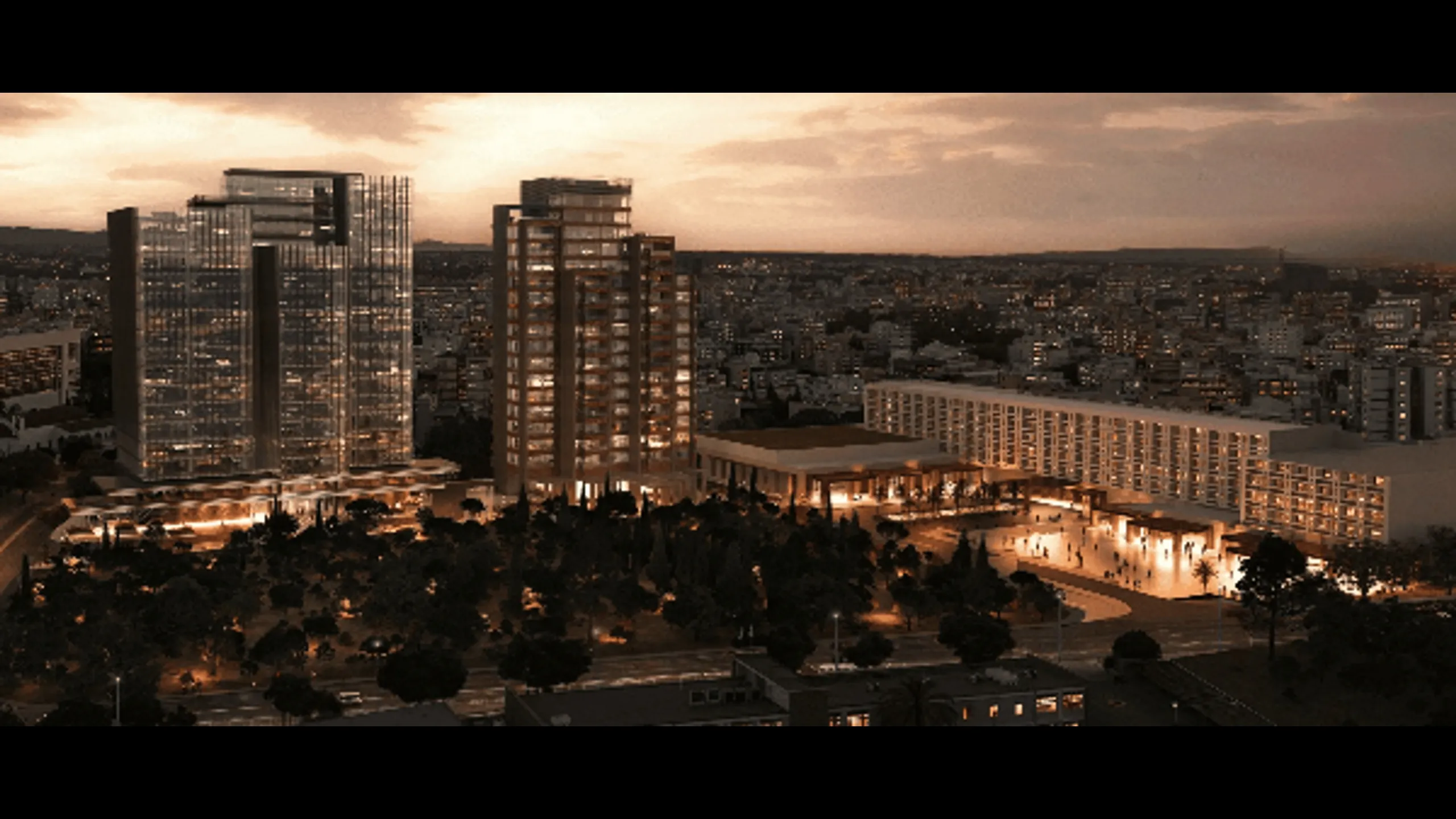 Apartments with 1-3 bedrooms, offices and hotel, Nicosia 2