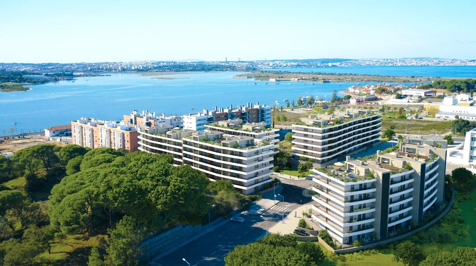 Modern Penthouse with 3 bedrooms and terrace, Seixal Baia, Seixal 2