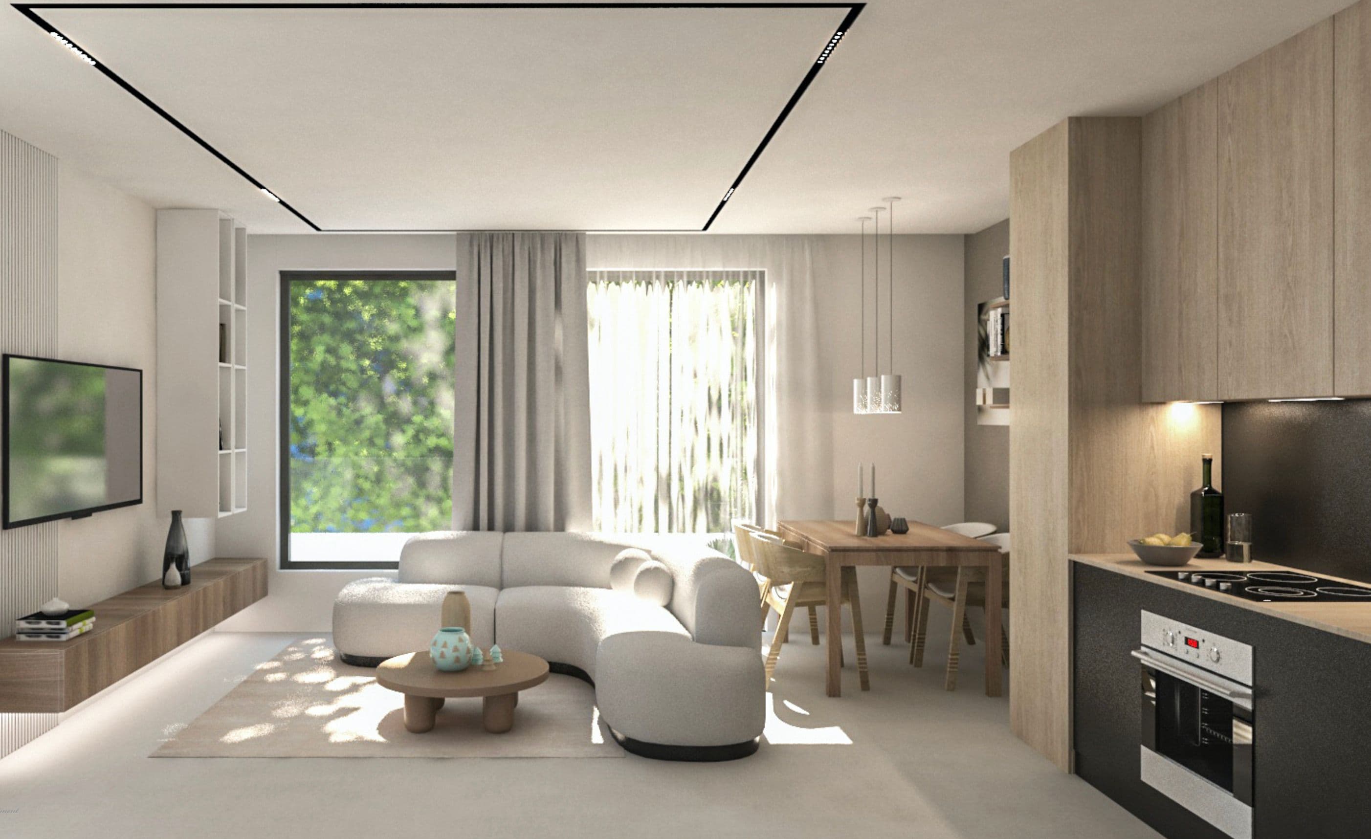 Modern and stylish apartments with 2 bedrooms, Nikaia, Athens 1