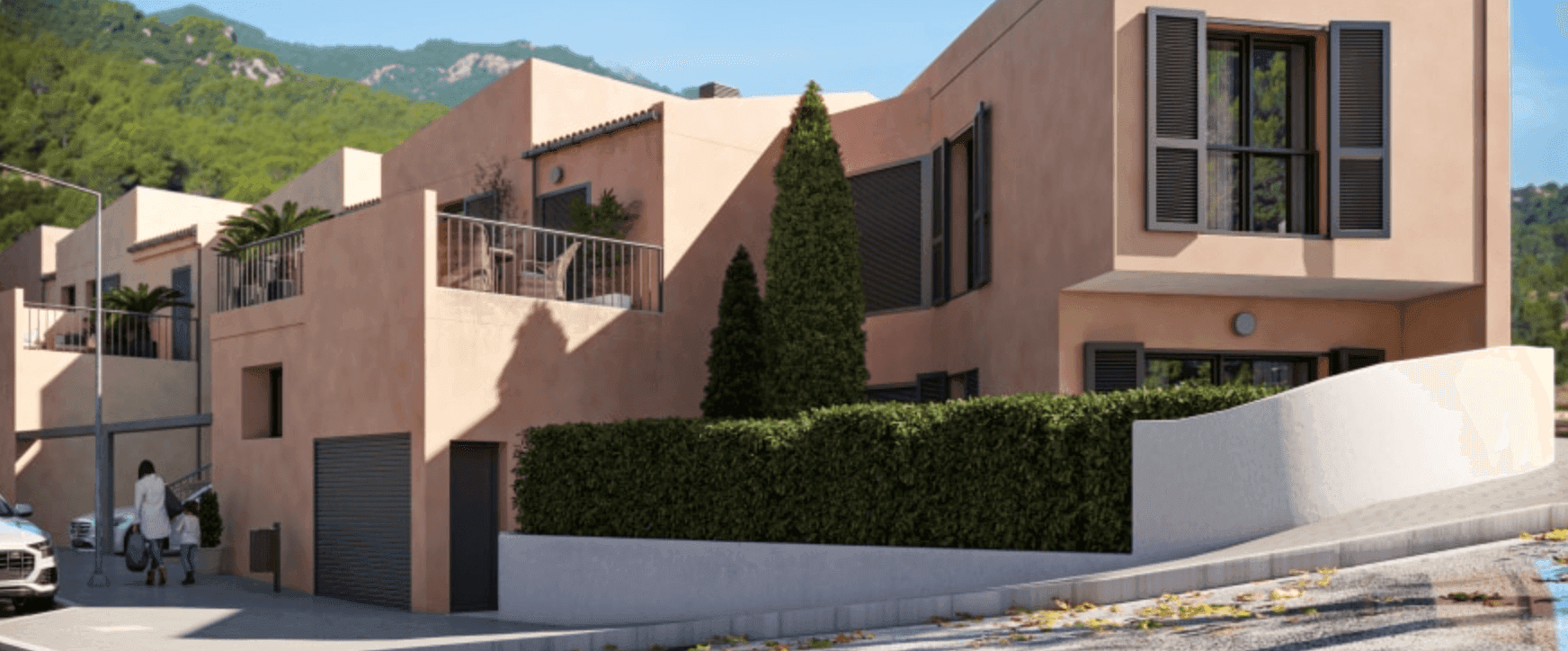 Modern townhouses with 3 bedrooms, Palma de Mallorca, Mallorca 2