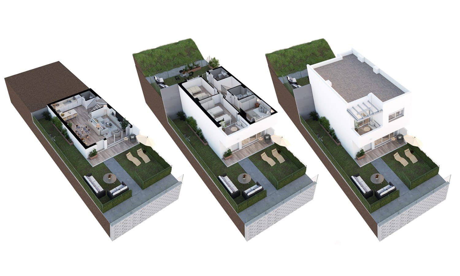 Modern townhouses with 3 bedrooms, Marbella 8