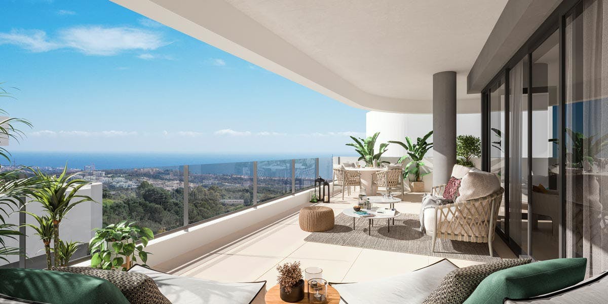 Exclusive apartments with 2 bedrooms, Marbella 1