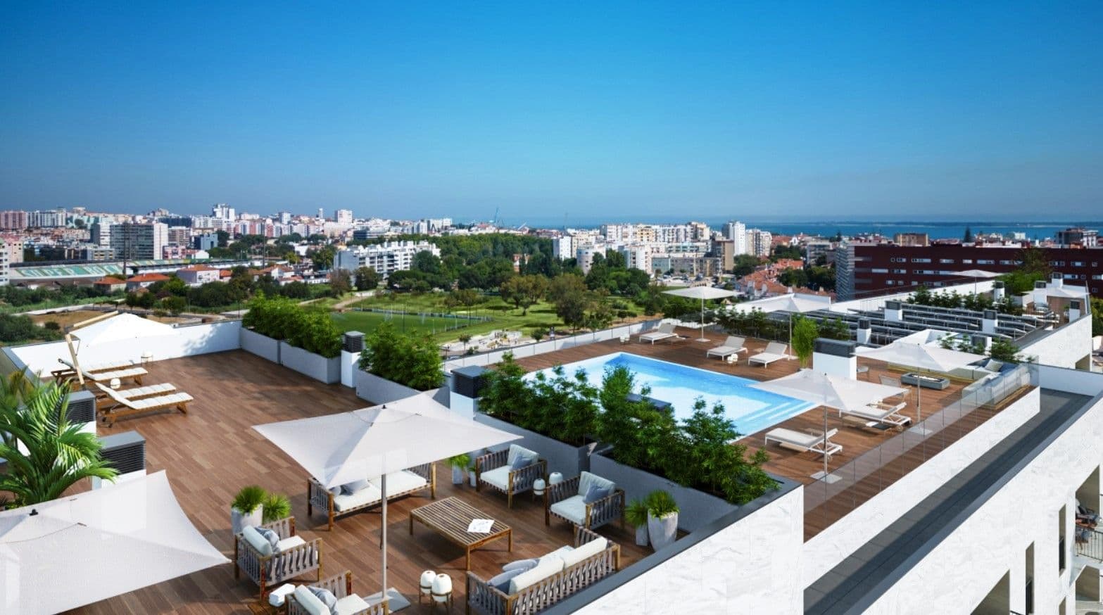 Modern apartments with 3 bedrooms and terrace, Setubal 5