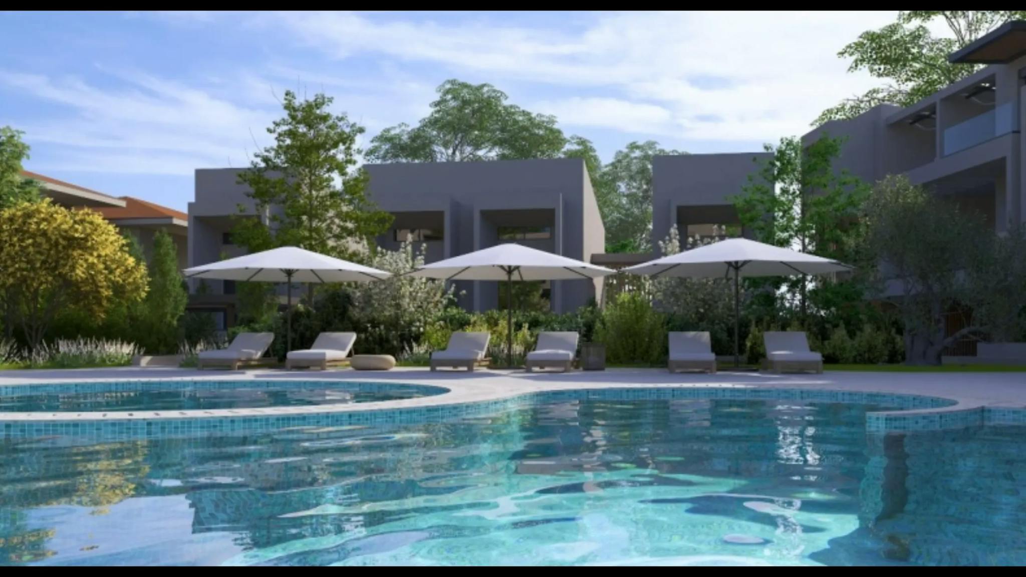 Large and comfortable apartments with 3 bedrooms, Kallithea, Kassandra, Halkidiki 1