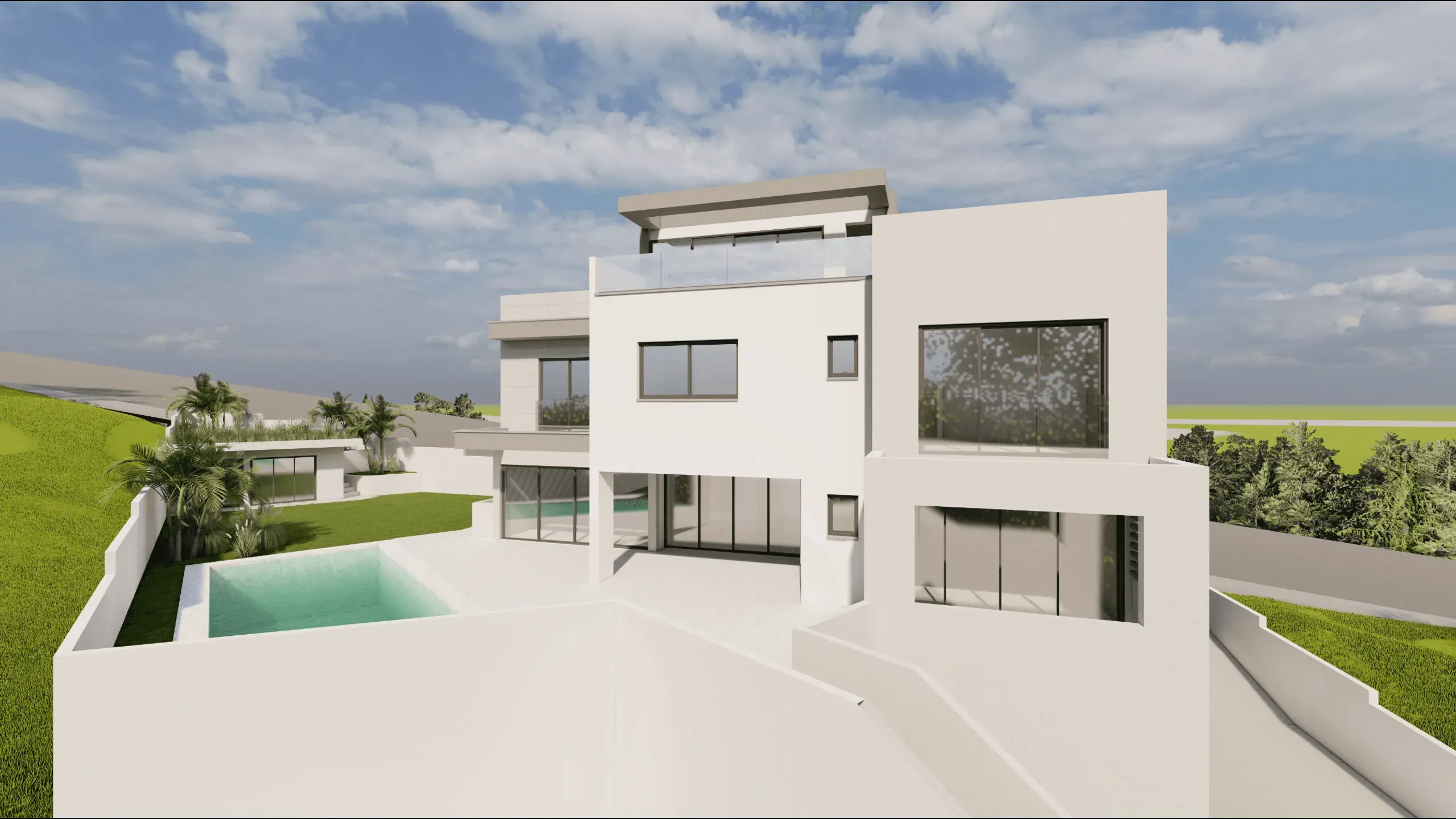 Luxury villa with swimming pool in Limasssol 2
