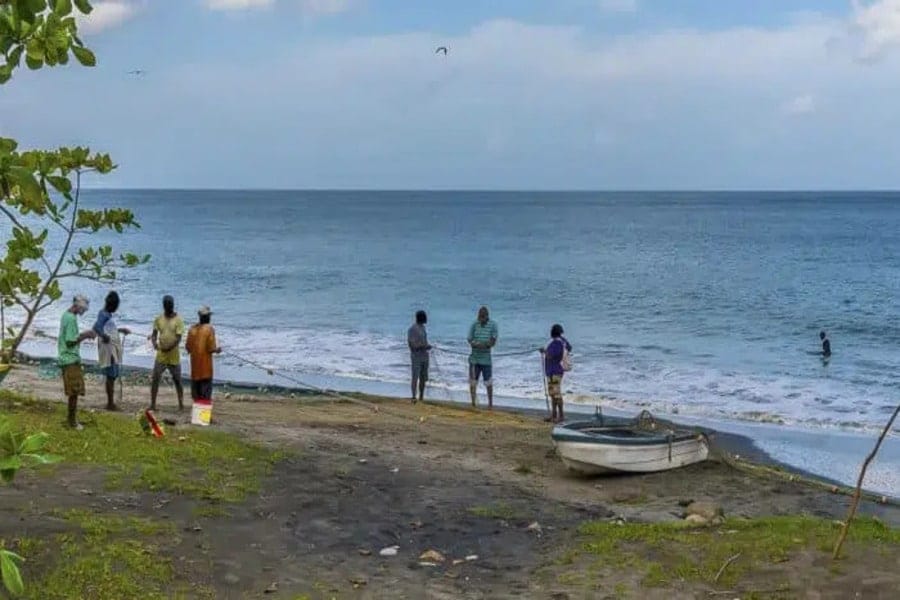 Grenadian fishermen