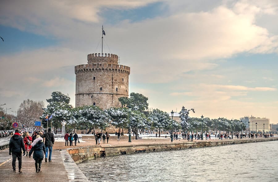 The best places for winter holidays in Greece: Thessaloniki