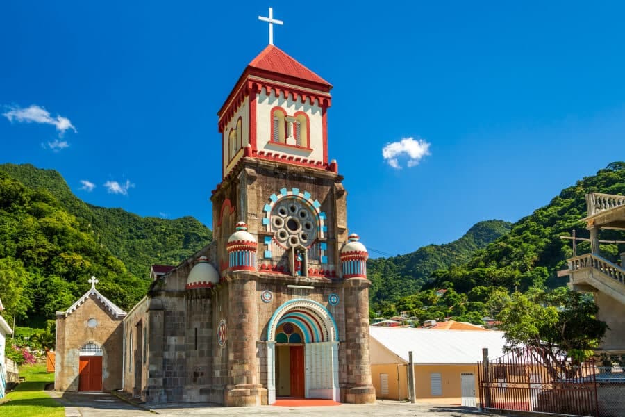 Christian church in Dominica