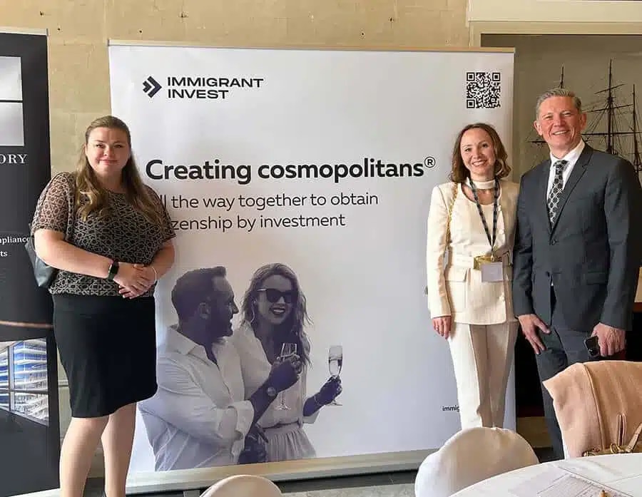 Immigrant Invest at IMI Connect Malta 2023 Forum