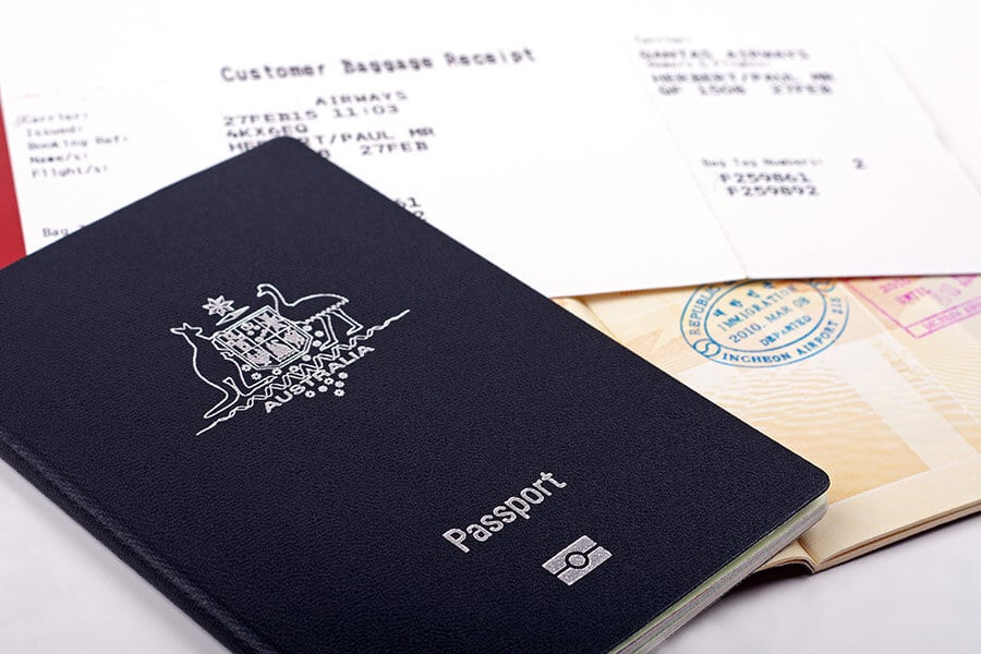 Australia investor visa: Australian Passport