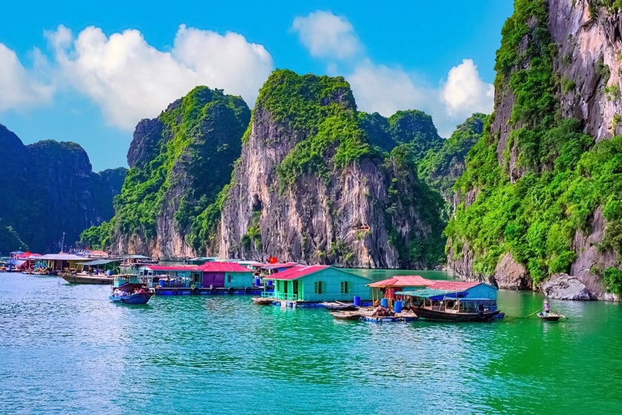 Halong village, Vietnam