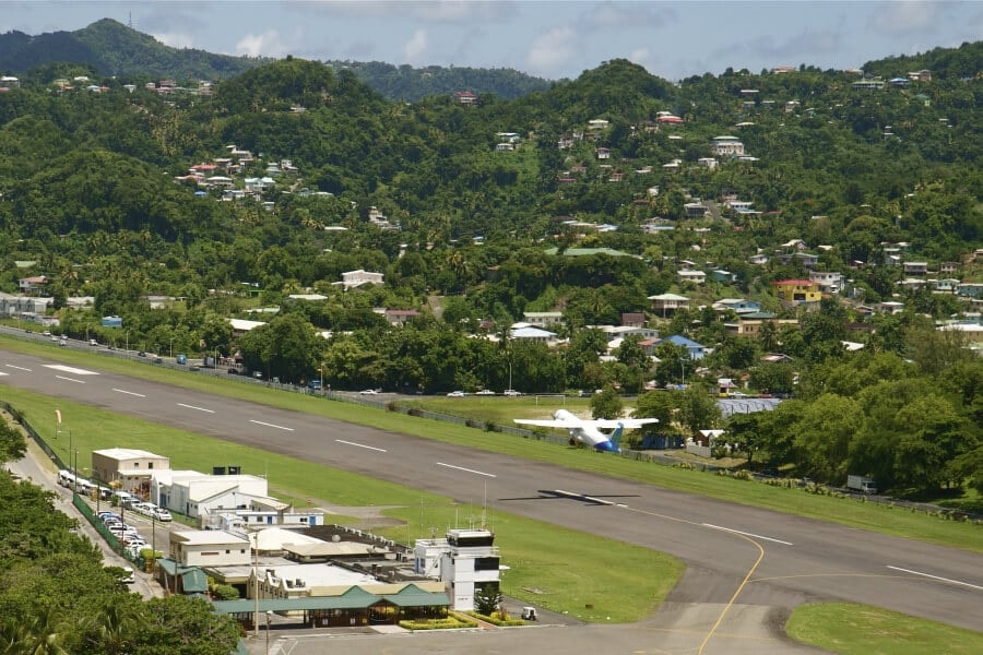 St Lucia: George F. L. Charles Airport