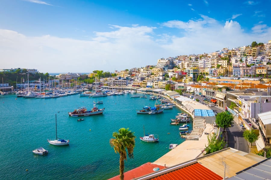 Greece residence permit by investment in property | harbour in Athens