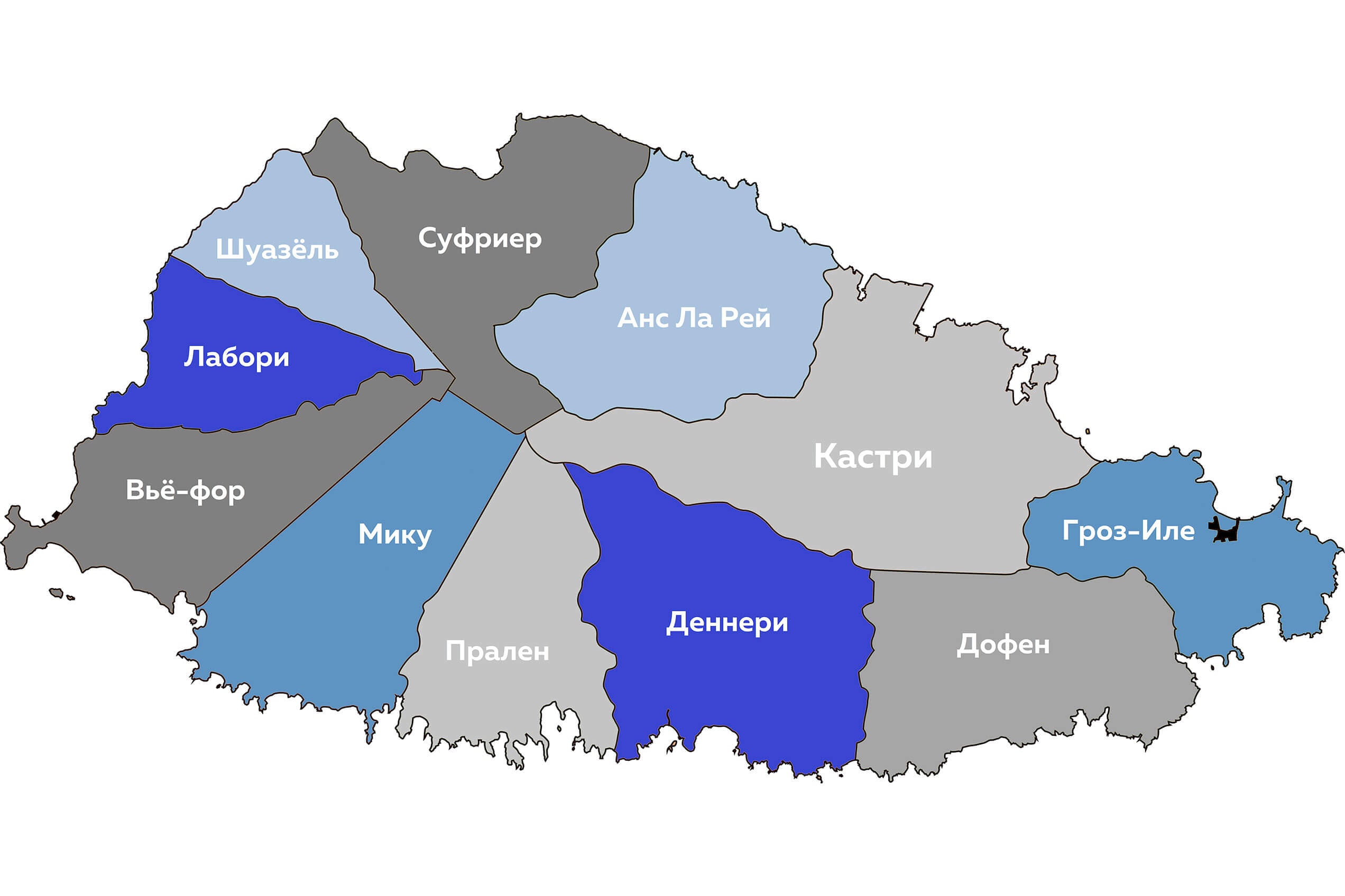 Сент-Люсия: католическая церковь в городе Анс-ла-Рей