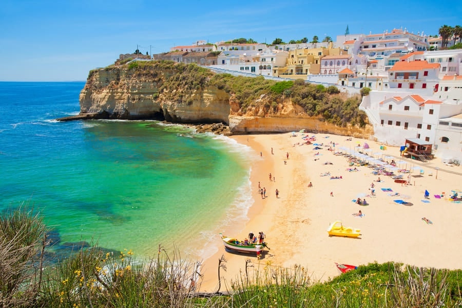 Beaches in Algarve: moving to Portugal from Canada