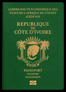 passport of Côte d’Ivoire