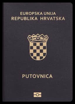 passport of Croatia