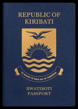 passport of Kiribati
