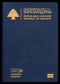 passport of Lebanon