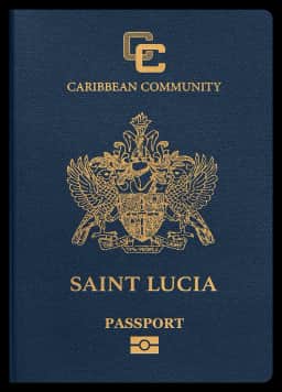 passport of St Lucia