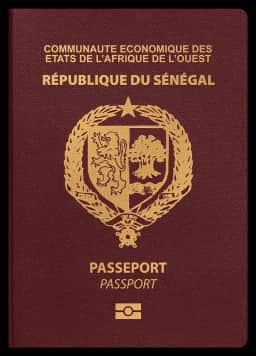 passport of Senegal