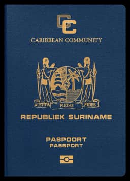 passport of Suriname