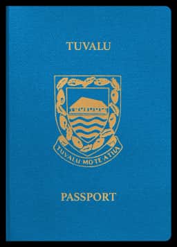 passport of Tuvalu