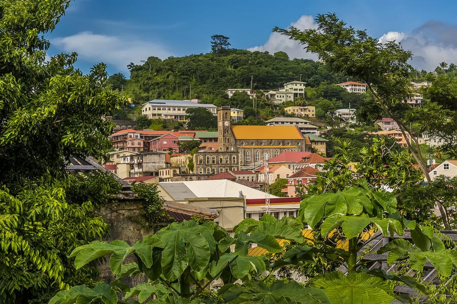 Grenada'ya giriş