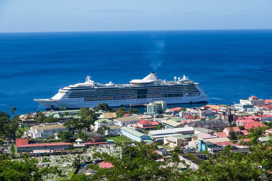 Dominica citizenship for the freedom of travel and equal rights | Roseau’s port